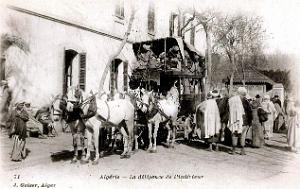 Algerie - Diligence de l'Interieur